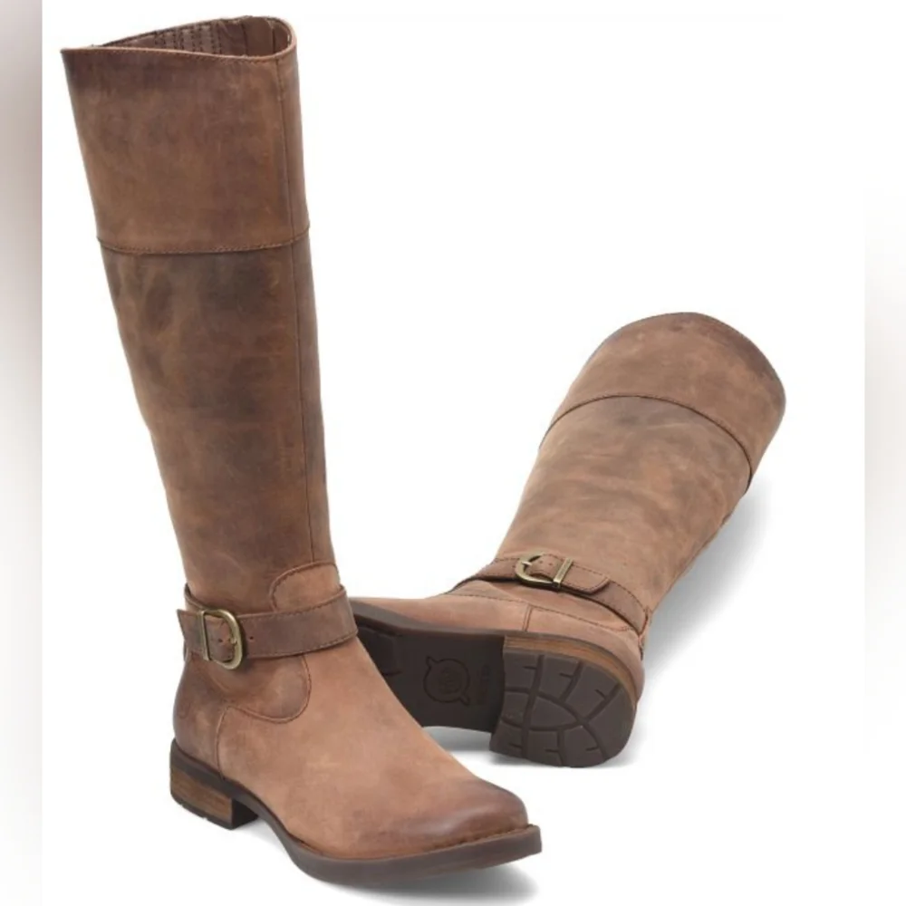 Born Braydon II Women's Brown Leather Boots